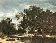 Jacob van Ruisdael The Large Forest oil painting
